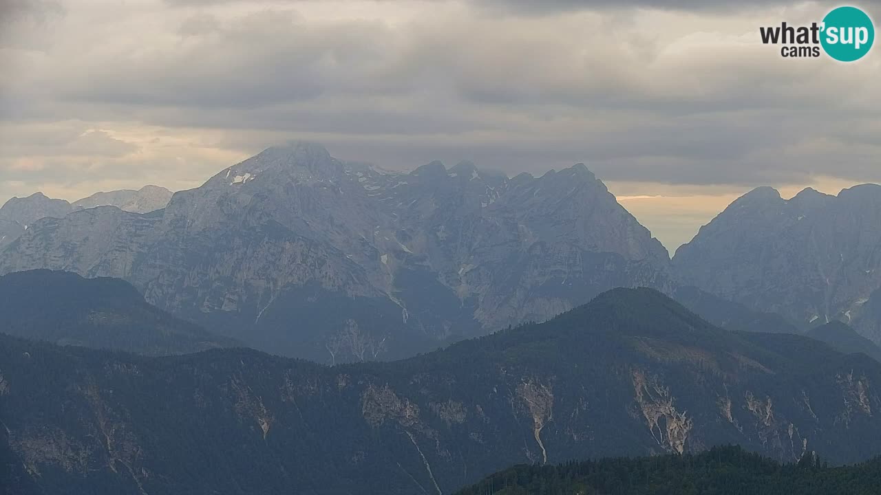 Koča na Golici Webcam (1582 m) – Slowenien