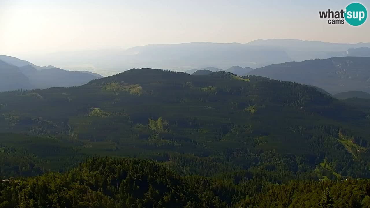 Webcam Koča na Golici (1582 m) – Slovenia
