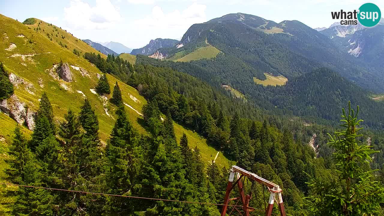 Webcam en Golica (1582 m) – Eslovenia