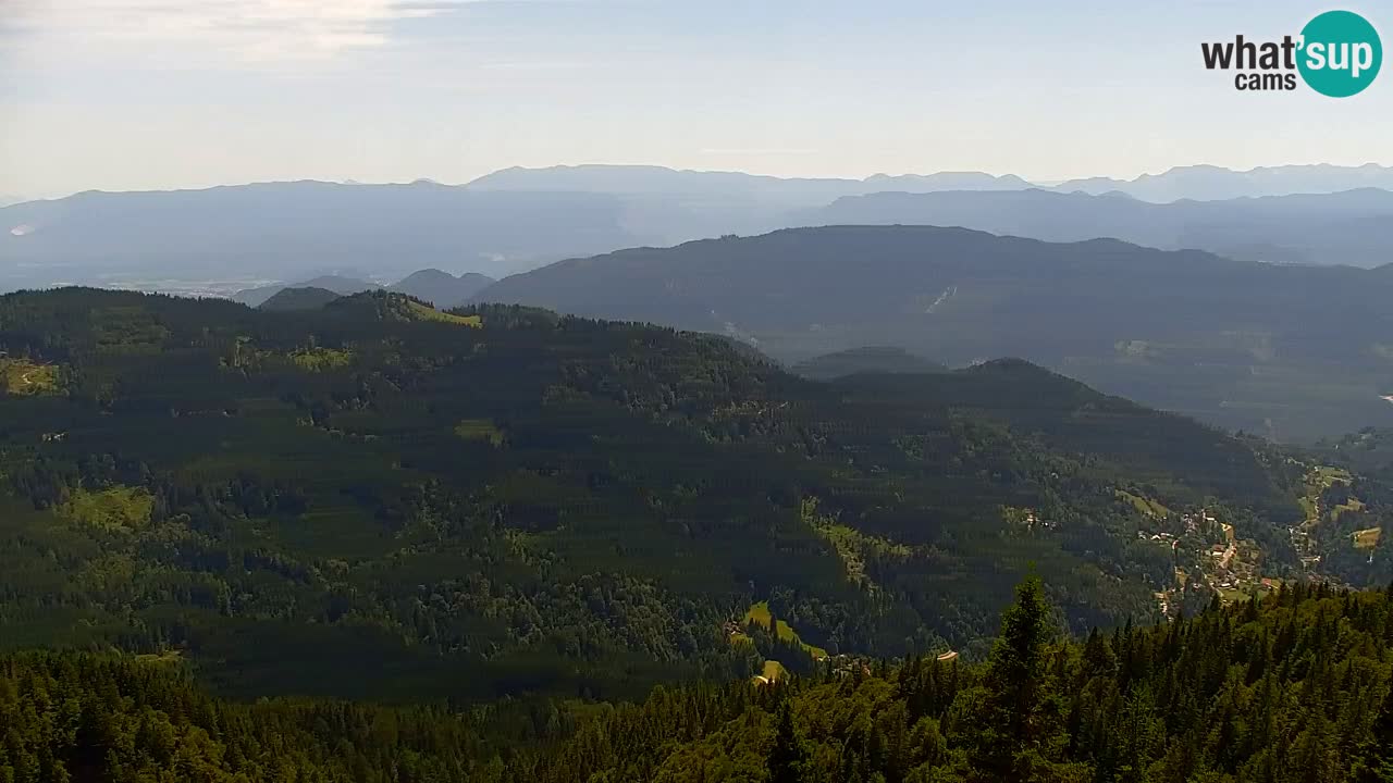 Webcam en Golica (1582 m) – Eslovenia