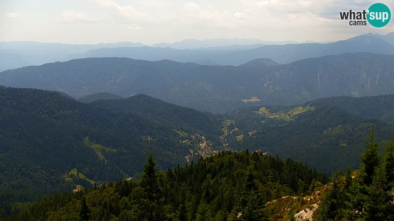 Spletna kamera Koča na Golici (1582 m) – Jesenice