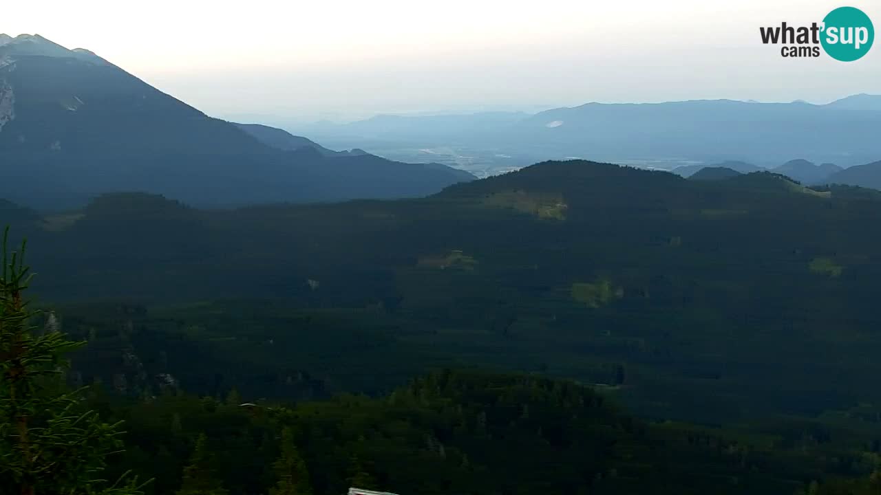 Webcam en Golica (1582 m) – Eslovenia
