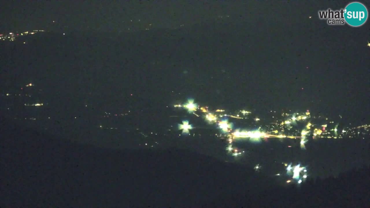 Koča na Golici Webcam (1582 m) – Slowenien