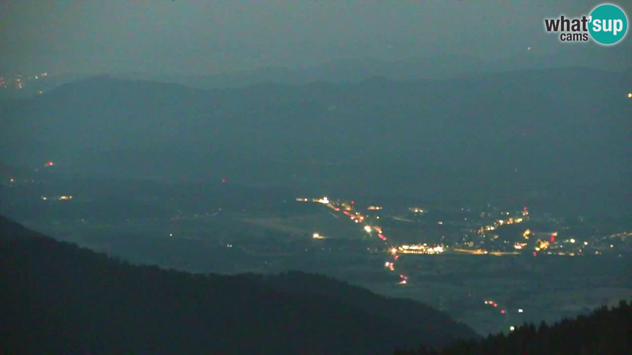 Spletna kamera Koča na Golici (1582 m) – Jesenice