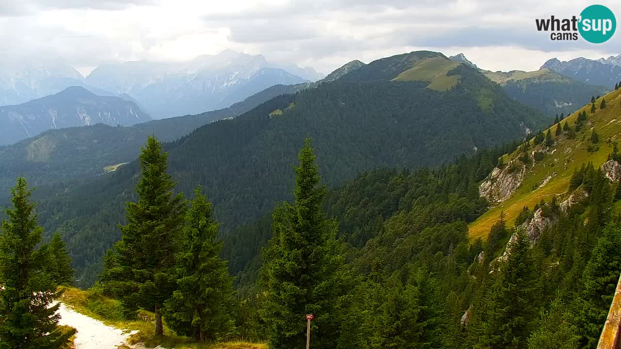 Web kamera Koča na Golici (1582 m) – Slovenija