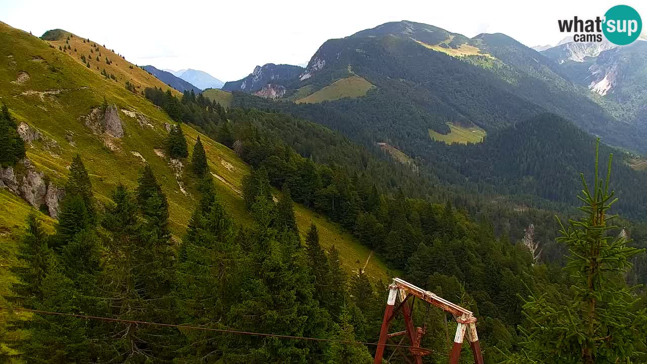 Webcam Chalet sur Golica (1582 m) – Slovénie