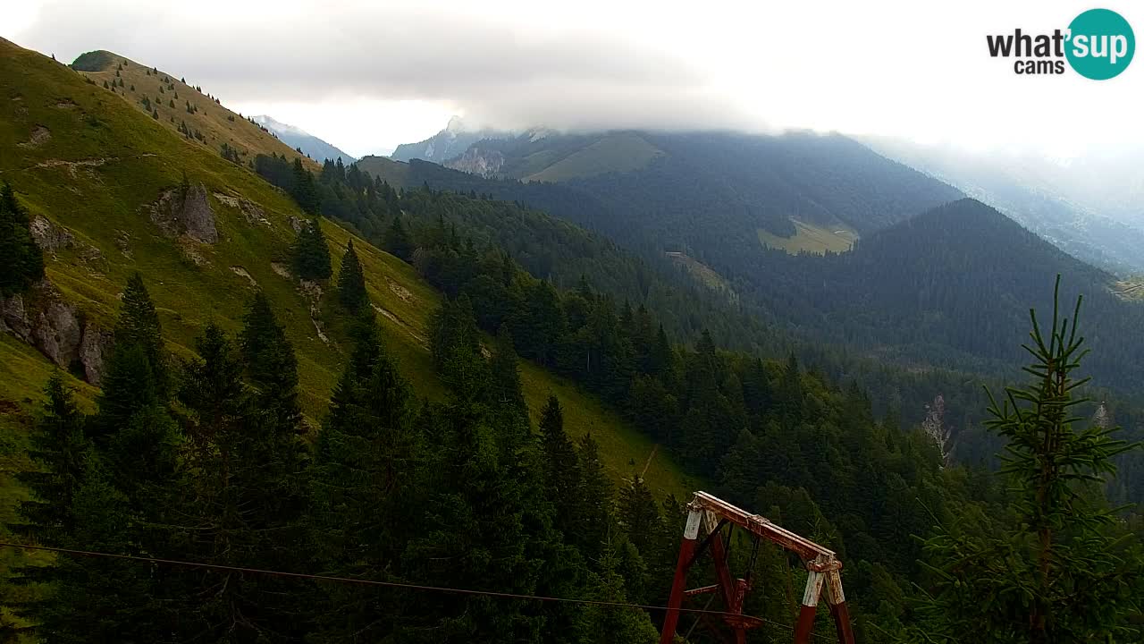 Web kamera Koča na Golici (1582 m) – Slovenija