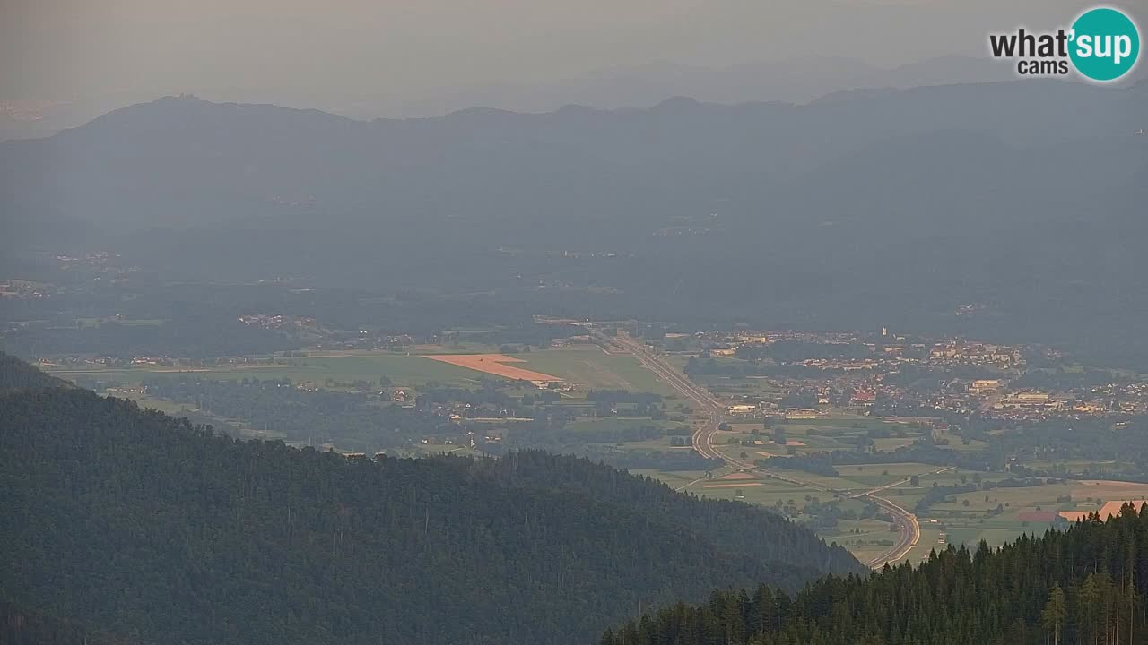Webcam en Golica (1582 m) – Eslovenia