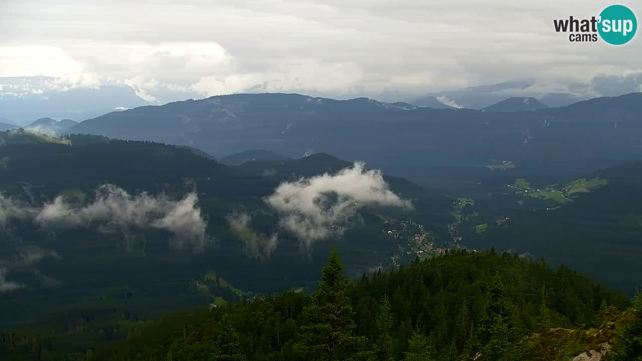 Spletna kamera Koča na Golici (1582 m) – Jesenice
