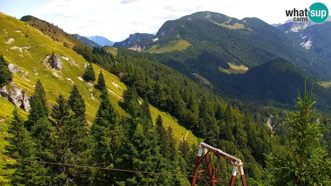 Webcam na Golici – Baita di montagna (1582 m) – Slovenia