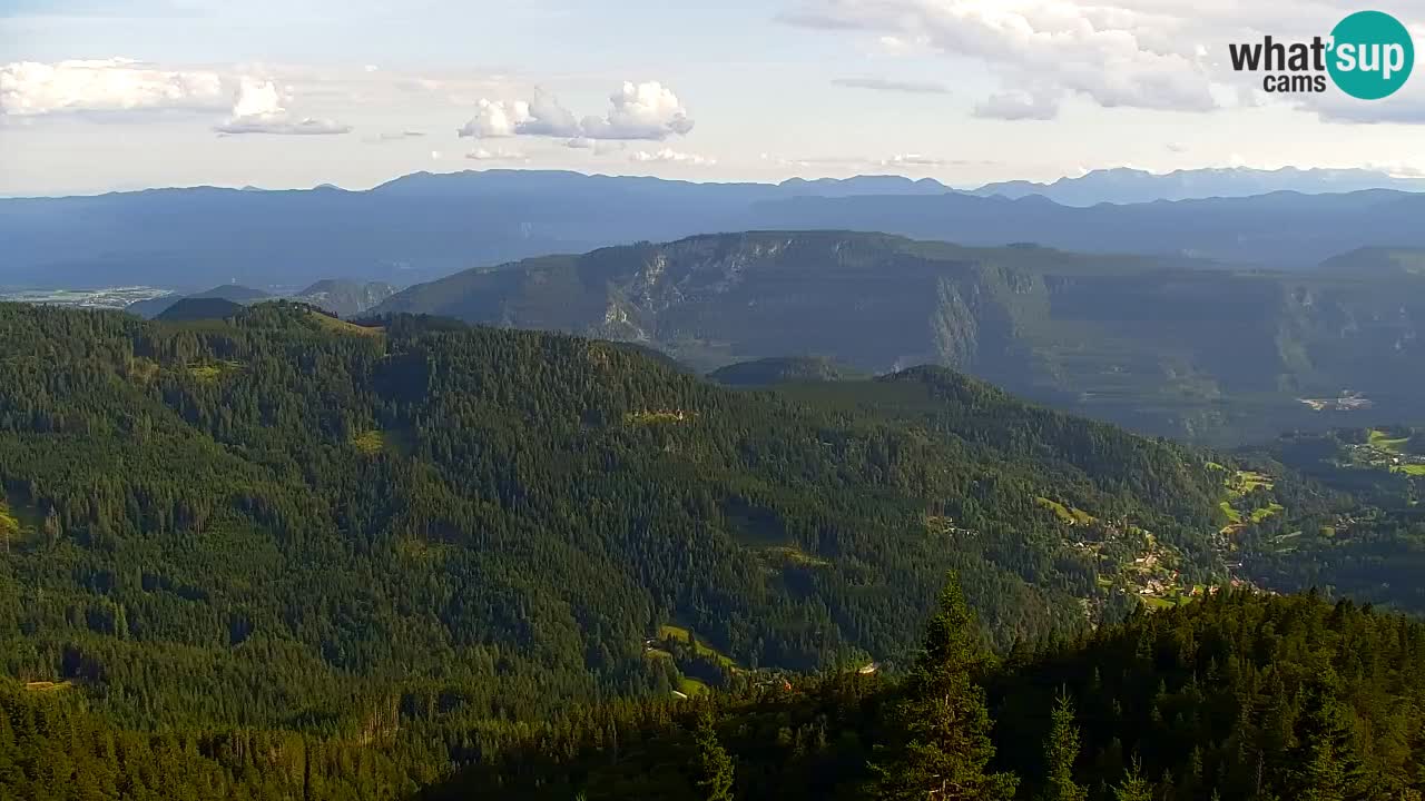 Koča na Golici Webcam (1582 m) – Slowenien