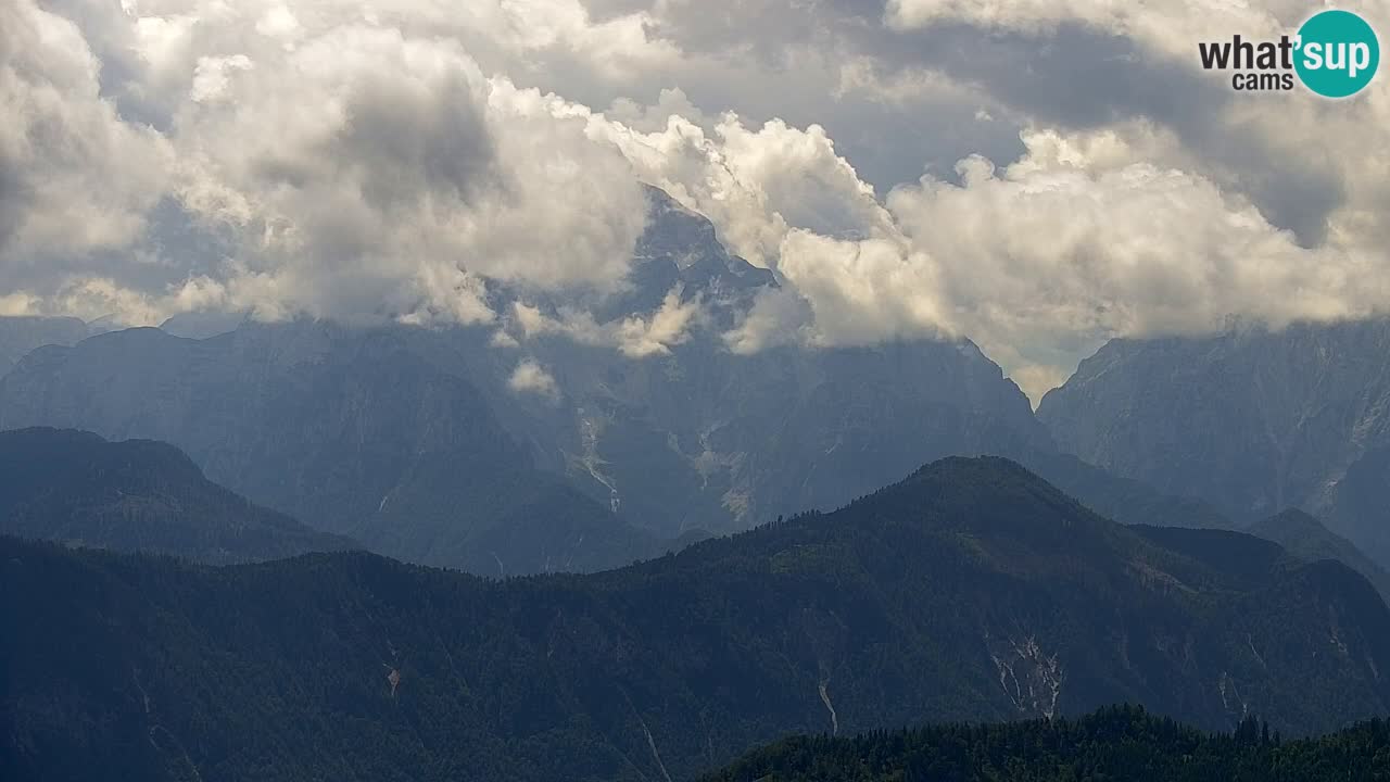 Koča na Golici Webcam (1582 m) – Slowenien
