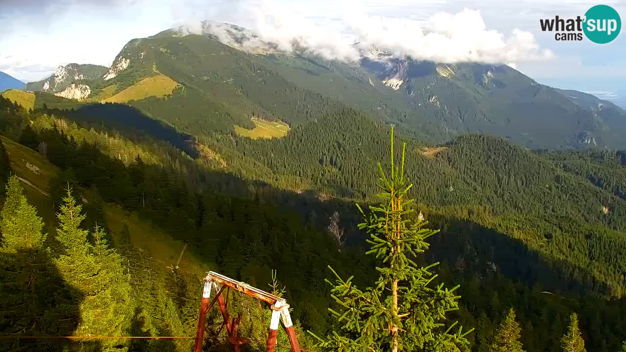 Webcam Chalet sur Golica (1582 m) – Slovénie
