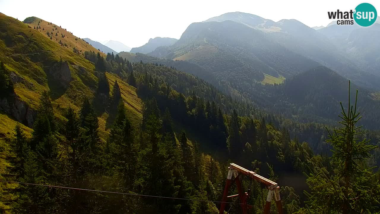 Spletna kamera Koča na Golici (1582 m) – Jesenice