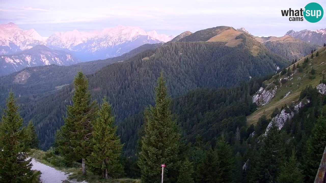 Webcam Chalet sur Golica (1582 m) – Slovénie