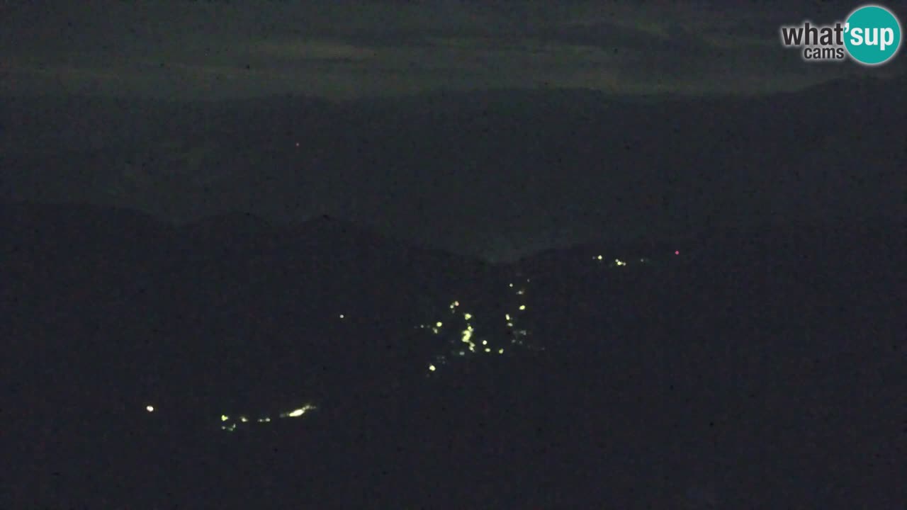 Koča na Golici Webcam (1582 m) – Slowenien