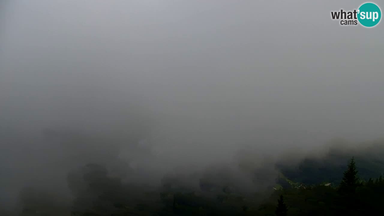 Spletna kamera Koča na Golici (1582 m) – Jesenice