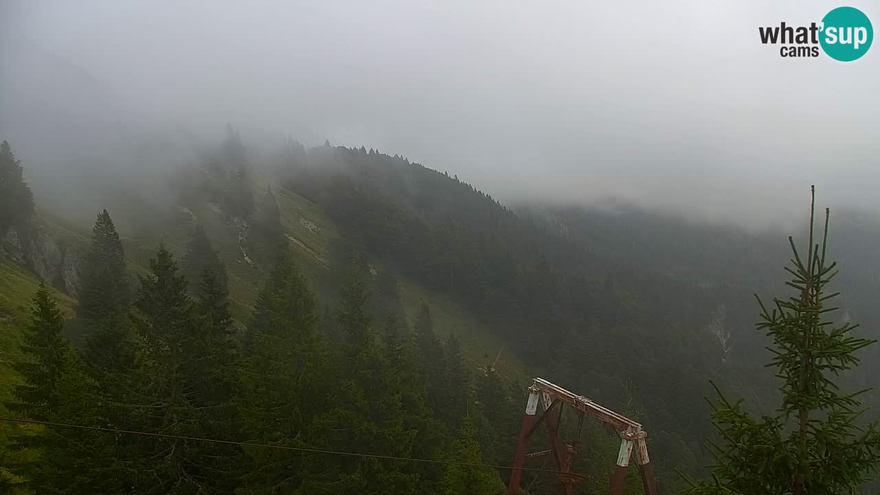 Spletna kamera Koča na Golici (1582 m) – Jesenice