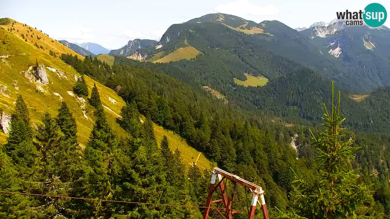 Webcam na Golici – Baita di montagna (1582 m) – Slovenia
