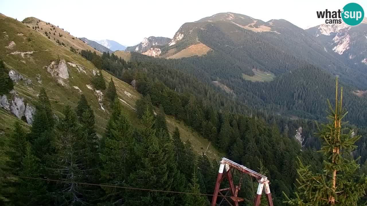 Web kamera Koča na Golici (1582 m) – Slovenija