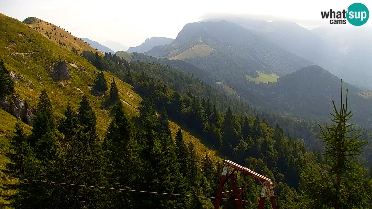 Spletna kamera Koča na Golici (1582 m) – Jesenice