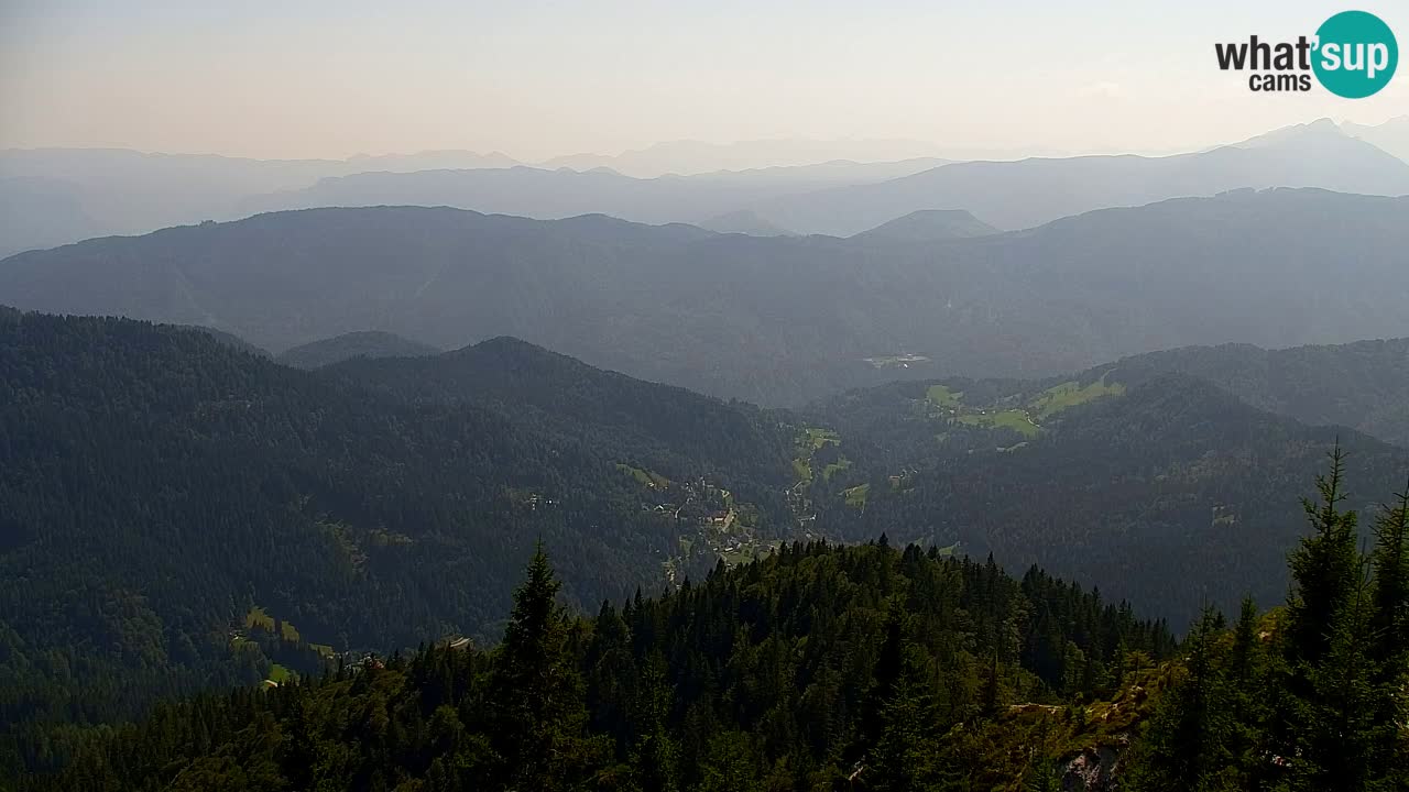 Spletna kamera Koča na Golici (1582 m) – Jesenice