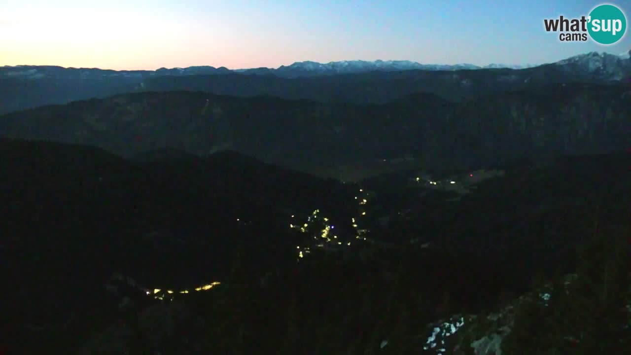 Koča na Golici Webcam (1582 m) – Slowenien