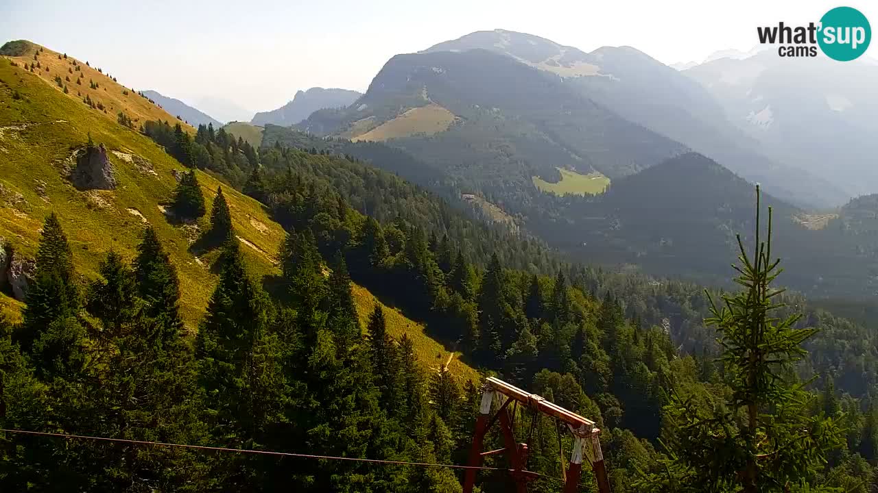 Spletna kamera Koča na Golici (1582 m) – Jesenice