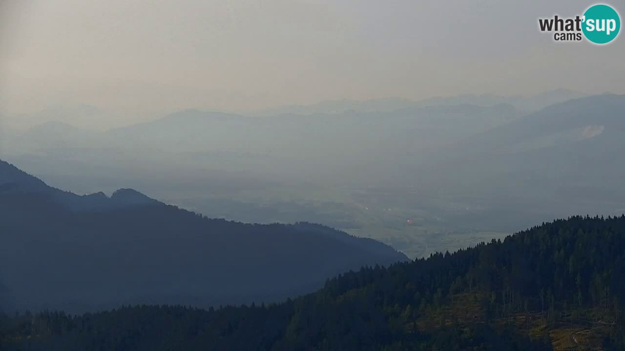 Webcam en Golica (1582 m) – Eslovenia