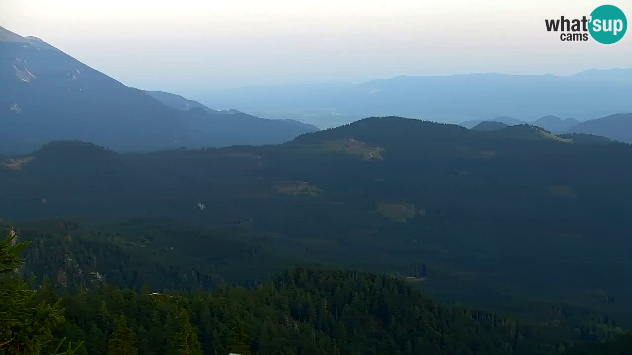 Webcam en Golica (1582 m) – Eslovenia