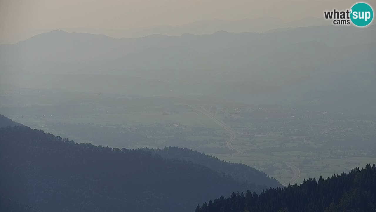 Webcam en Golica (1582 m) – Eslovenia