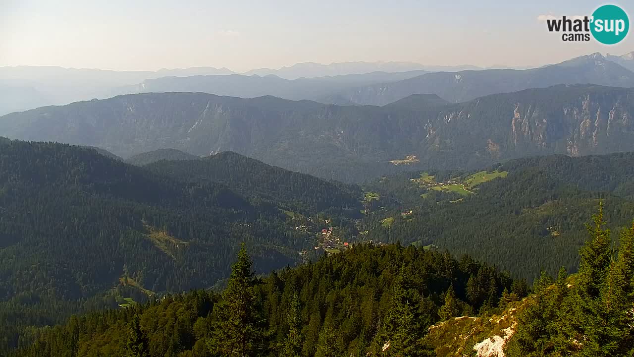 Webcam Chalet sur Golica (1582 m) – Slovénie
