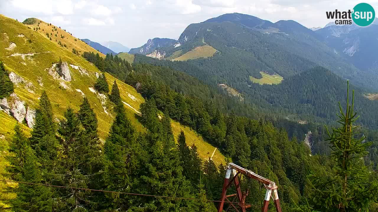 Webcam na Golici – Baita di montagna (1582 m) – Slovenia