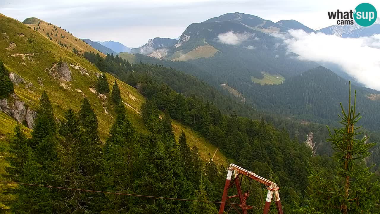 Webcam Chalet sur Golica (1582 m) – Slovénie