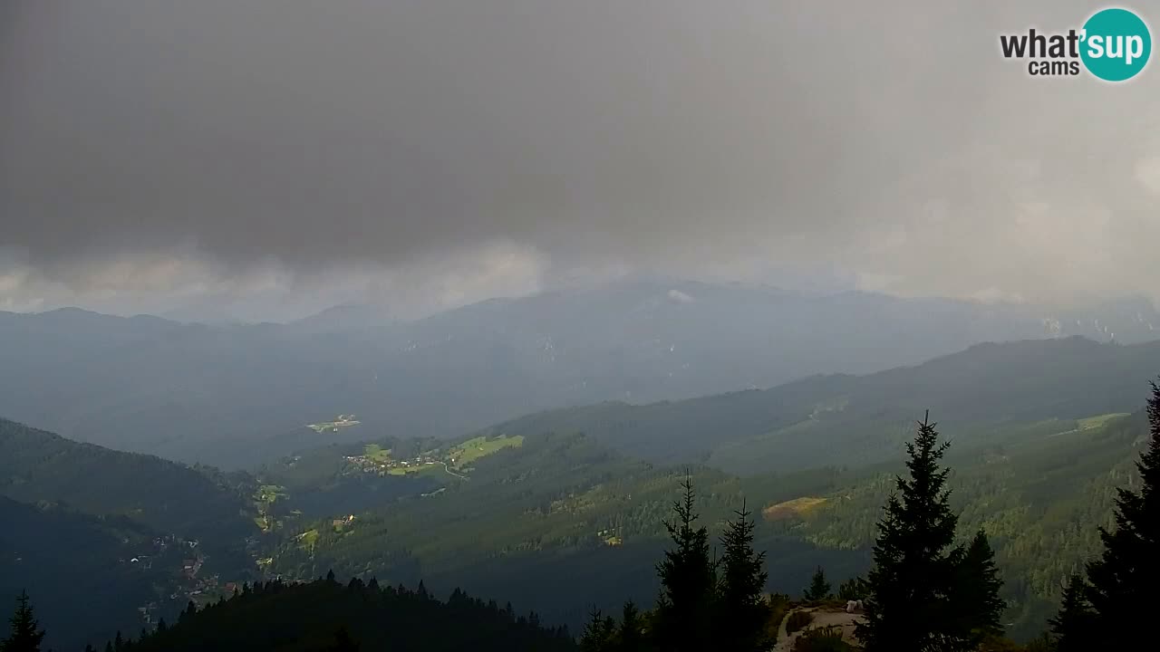 Spletna kamera Koča na Golici (1582 m) – Jesenice