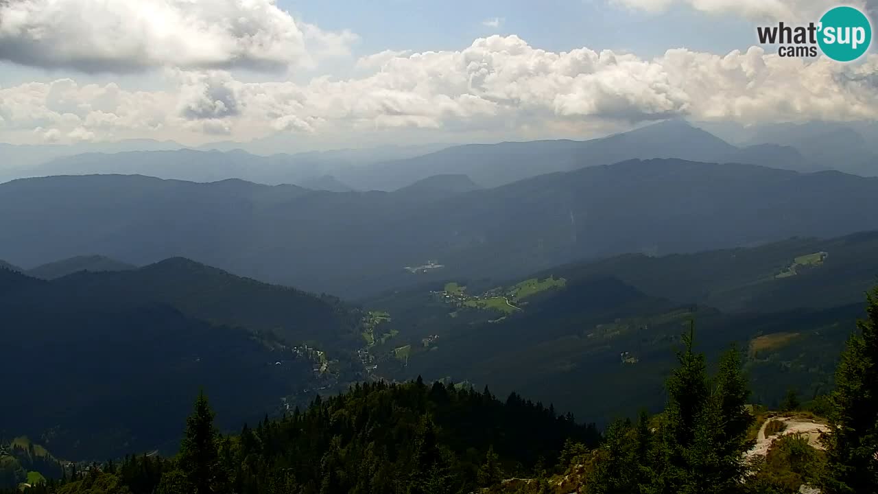 Spletna kamera Koča na Golici (1582 m) – Jesenice
