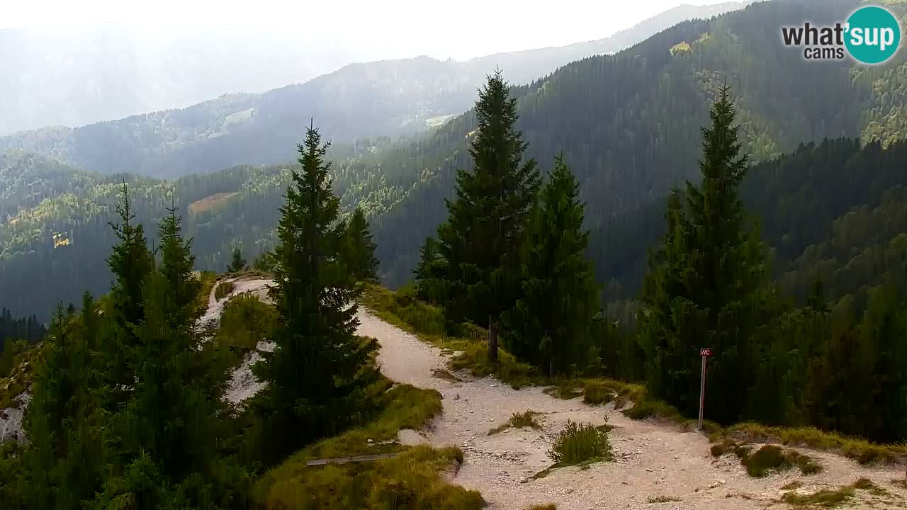 Spletna kamera Koča na Golici (1582 m) – Jesenice