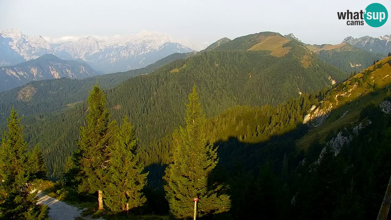 Webcam na Golici – Baita di montagna (1582 m) – Slovenia