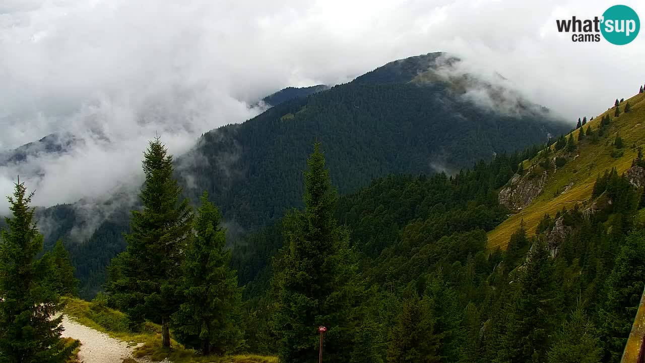 Webcam na Golici – Baita di montagna (1582 m) – Slovenia