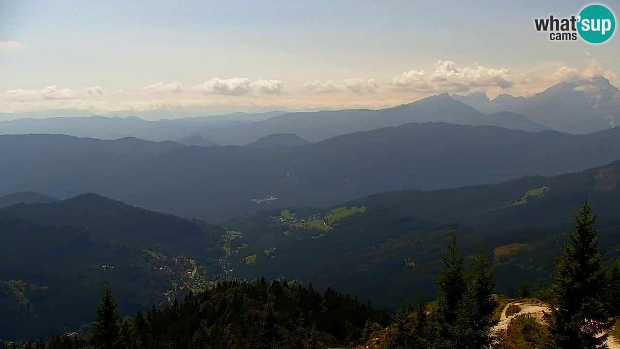 Web kamera Koča na Golici (1582 m) – Slovenija