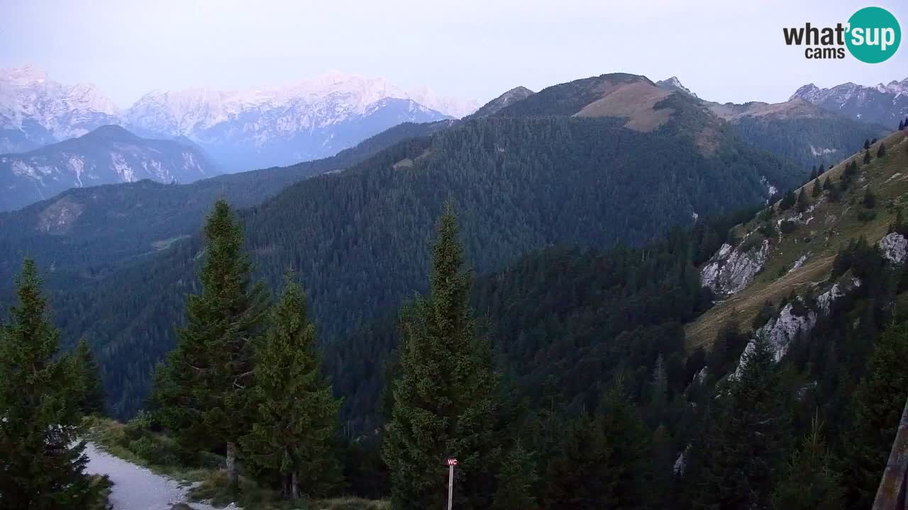 Webcam na Golici – Baita di montagna (1582 m) – Slovenia
