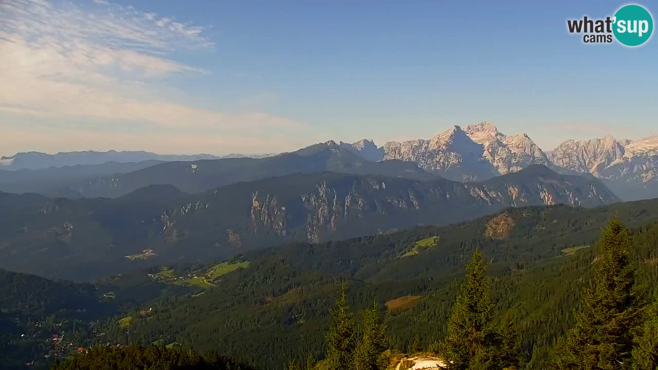 Web kamera Koča na Golici (1582 m) – Slovenija