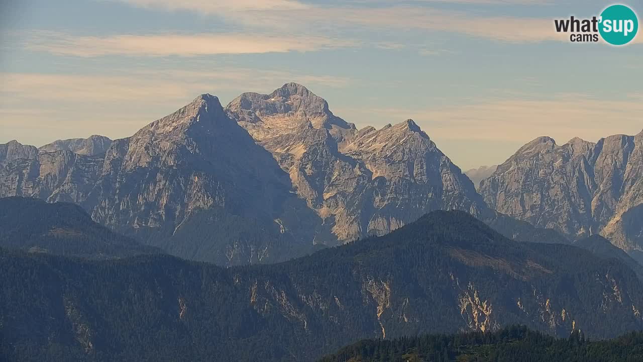 Koča na Golici Webcam (1582 m) – Slowenien