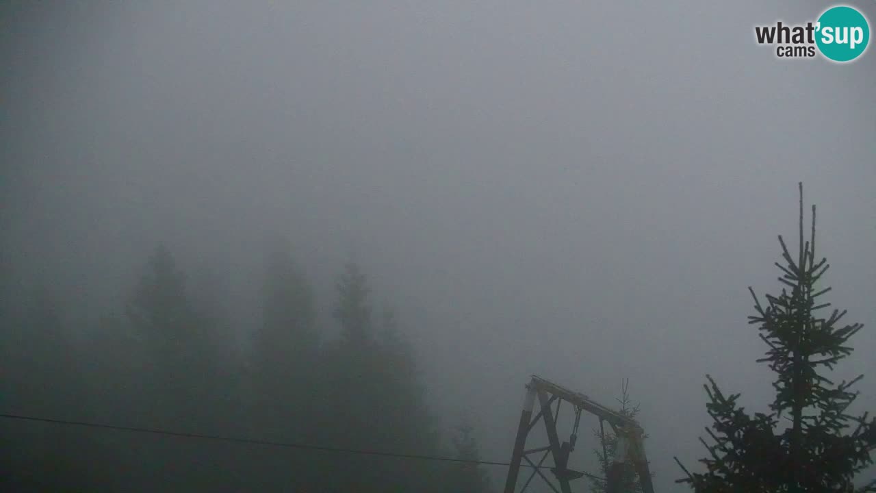 Spletna kamera Koča na Golici (1582 m) – Jesenice
