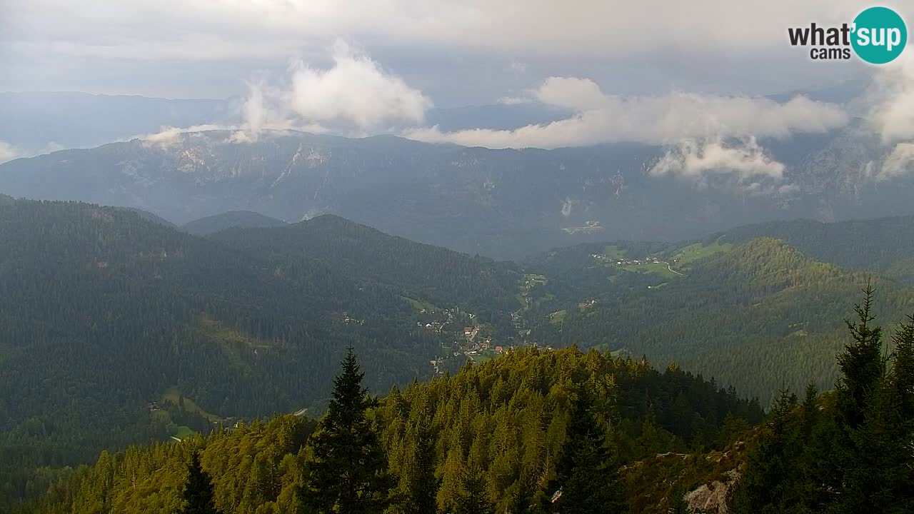 Spletna kamera Koča na Golici (1582 m) – Jesenice