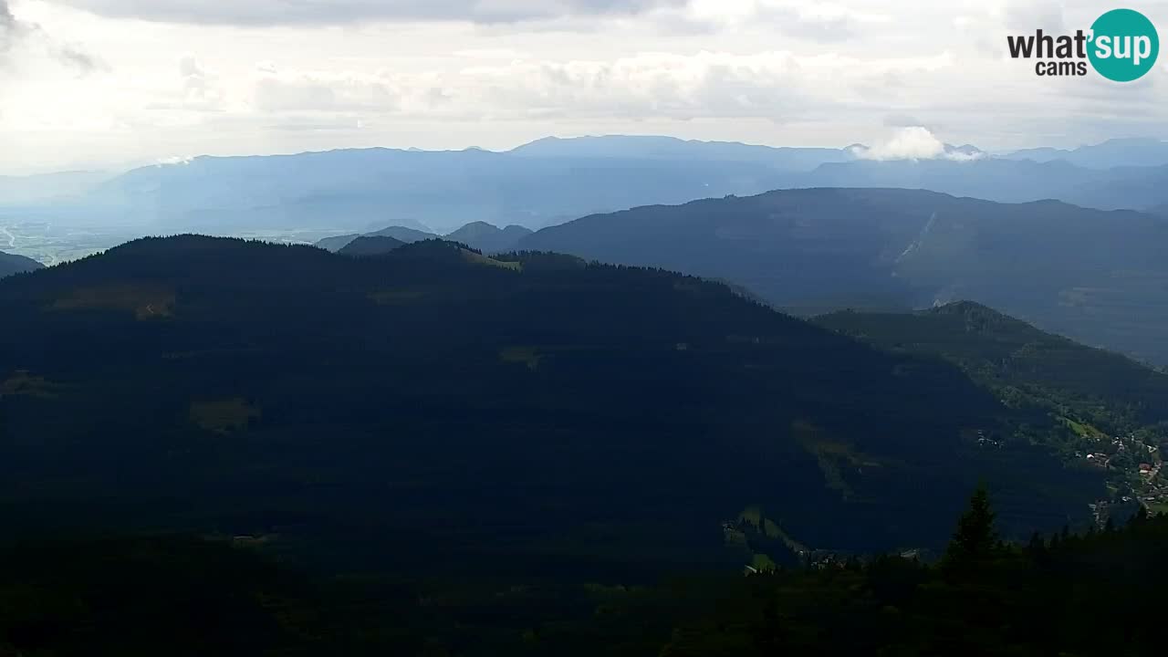 Spletna kamera Koča na Golici (1582 m) – Jesenice