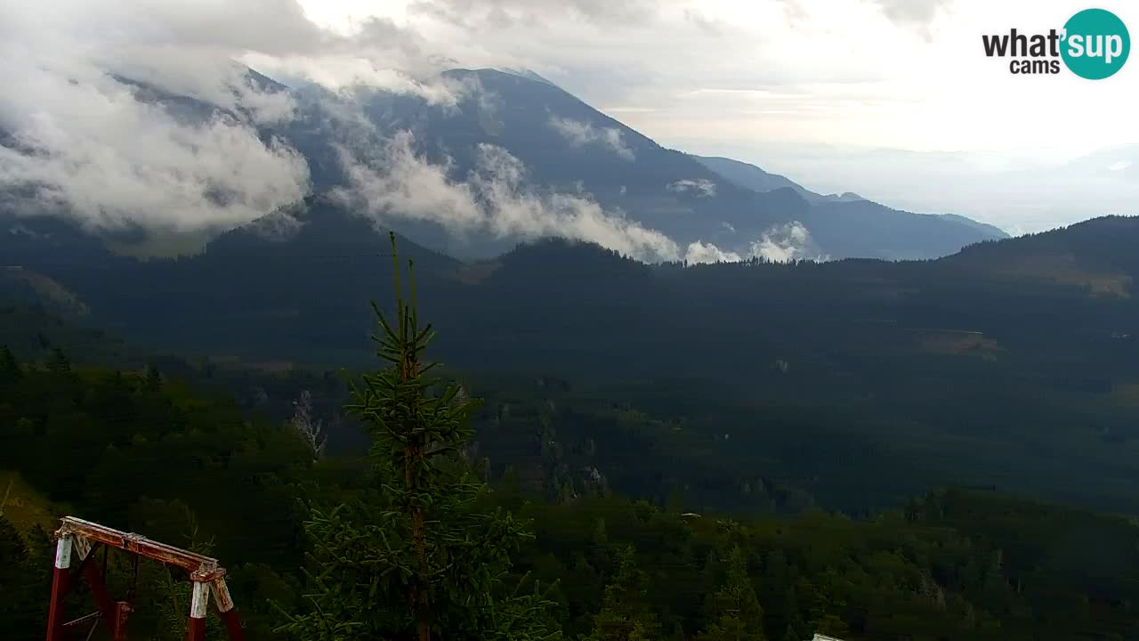 Webcam en Golica (1582 m) – Eslovenia