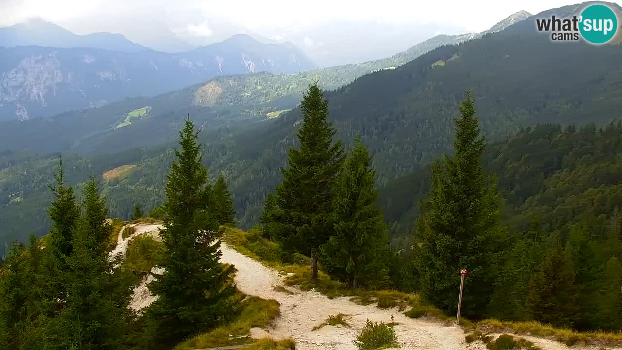 Spletna kamera Koča na Golici (1582 m) – Jesenice
