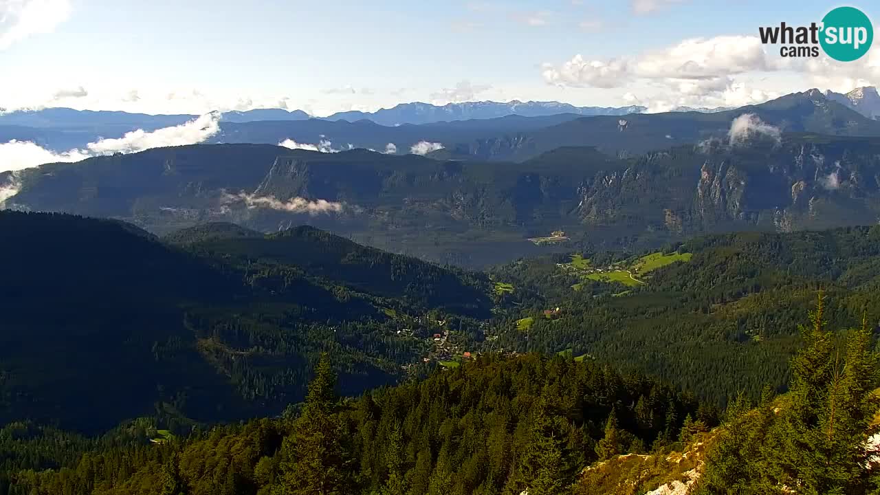 Koča na Golici Webcam (1582 m) – Slowenien