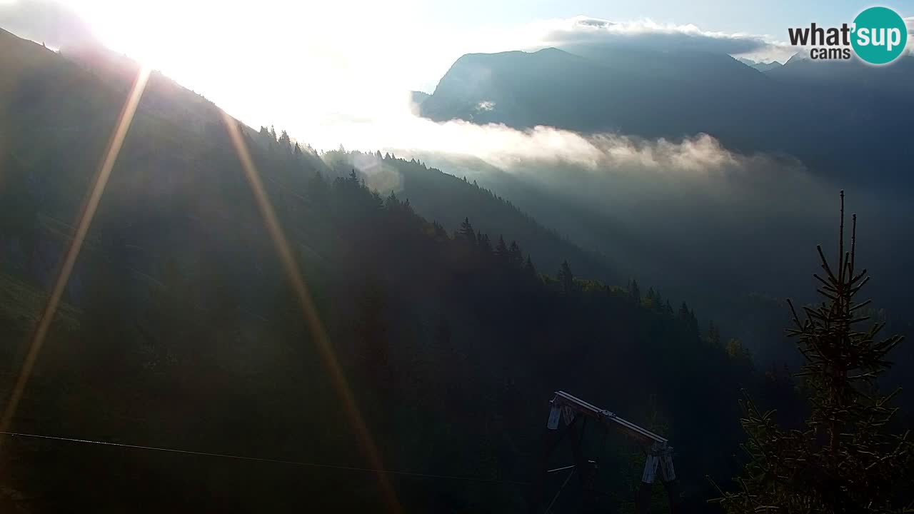 Webcam Chalet sur Golica (1582 m) – Slovénie